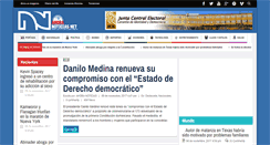Desktop Screenshot of ahoranoticias.net